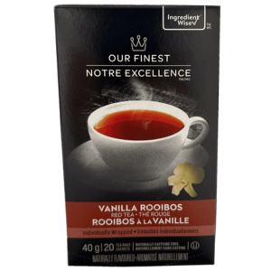 Our Finest Vanilla Rooibos Tea 20 Tea Bags