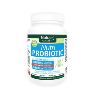 Naka  Nutri Probiotic  45 Billion, 60 Vegan Capsules