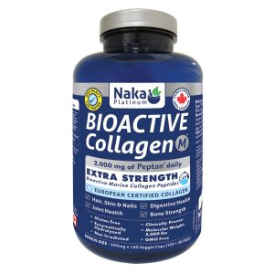 Naka Pro Collagen Extra Strength Bioactive Marine Collagen Peptides  150 Vegan Tabs