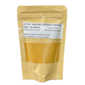 Altius Organic Ground Tumeric 100g