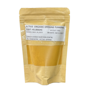 Altius Organic Ground Tumeric 100g