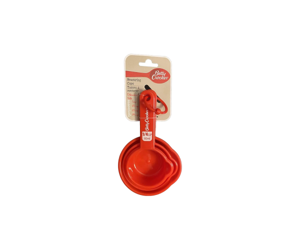 Betty Croacker Measuring Cups ( Red Handle)
