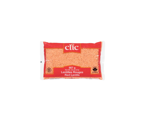 Clic Red Split Lentils 900g