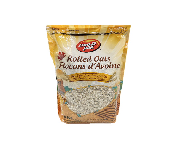 Dan D Organic Rolled Oats 2kg