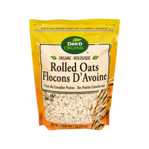 Dan-D Pack Organic Rolled Oats 1kg