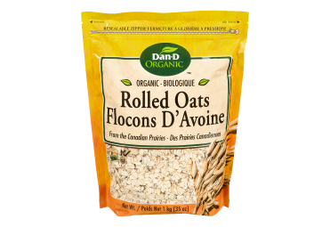 Dan-D Pack Organic Rolled Oats 1kg