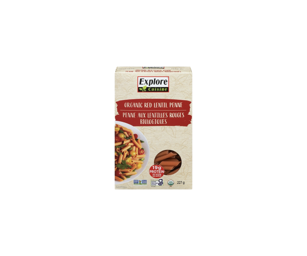 Explore Cusine High Protein Red Lentil  Pasta