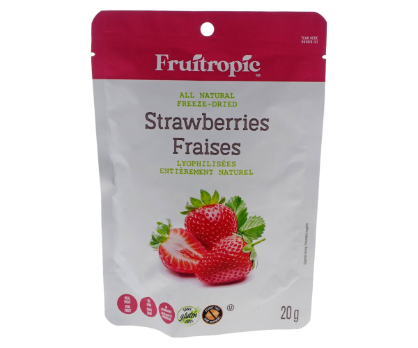 Fruitopic Freeze Dried Strawberies 20g
