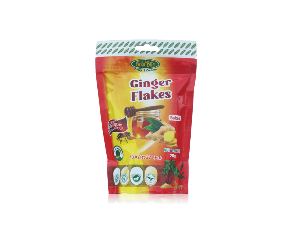 Gold Bites Ginger Flakes 60g