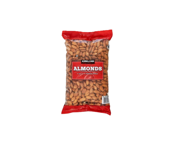 Kirkland Whole Raw Almonds 500g