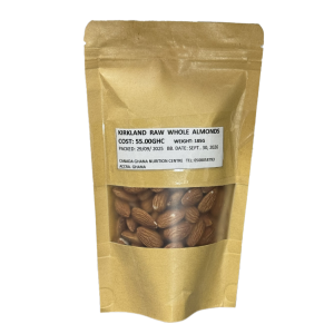 Kirkland Whole Raw Almonds 185g