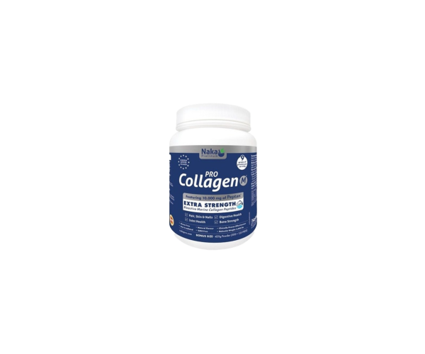 Naka Pro Collagen Extra Strength Bioactive Marine Collagen Peptides  180 Veggie Tabs