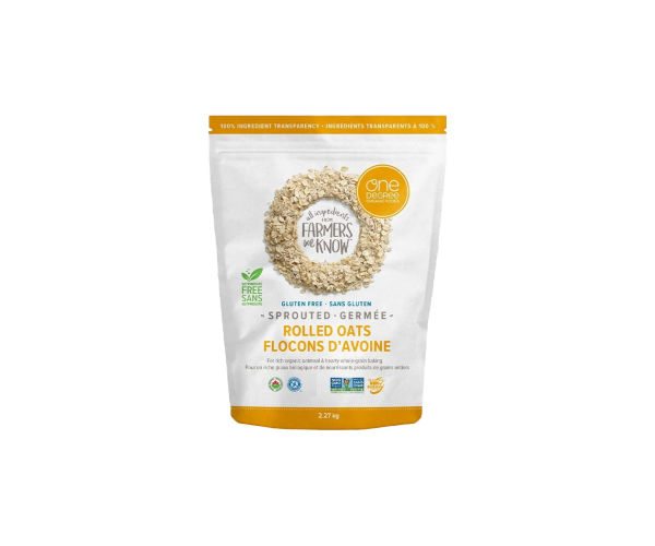 One Degree Sprouted Rolled Oats 2.27kg