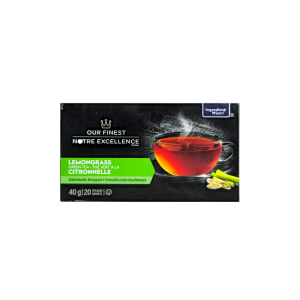 Our Finest  Green Tea With Lemongrass 20 Tea Bags