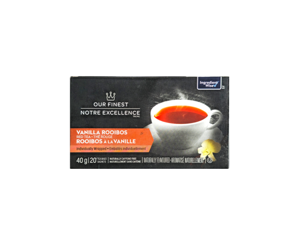 Our Finest Vanilla Rooibos Tea 20 Tea Bags