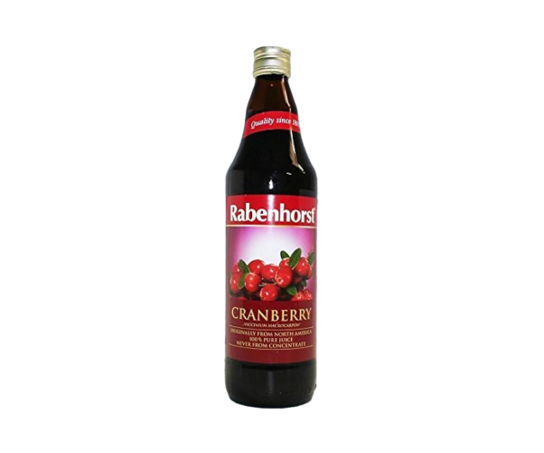 Rabenhorst 100% Cranberry Juice 750ml