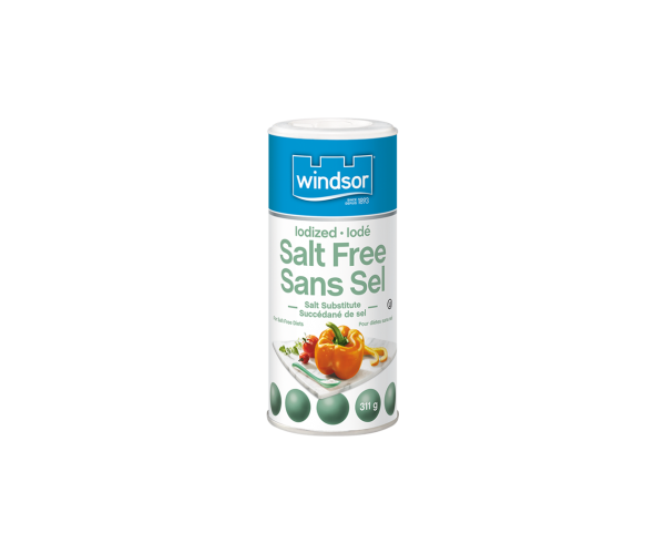 Windsor Iodized Salt Free- Salt Substitute 311g
