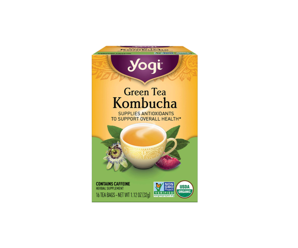 Yogi Kombucha Green Tea 16 Tea Bags