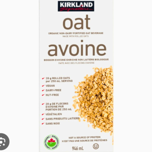 Kirkland Signature Organic Non-Dairy Oats Beverage 946ml