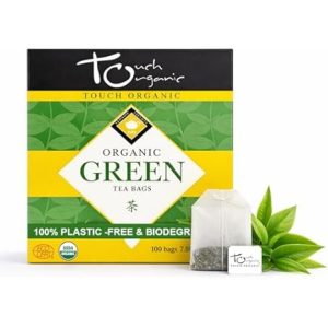 TOUCH ORGANIC GREEN TEA ( 50 Tea bags)